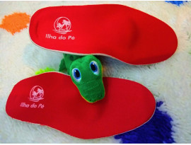 Palmilha ortopédica infantil para pé Neutro Palmilha ortopédica infantil para pé Neutro